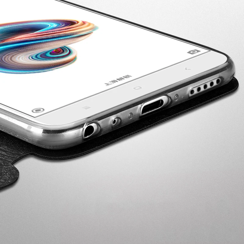 Для Сяо Mi A1 Чехол Для Сяо Mi 5x силиконовый чехол Обложка люкс Флип кожаный Mi 5x Mofi для Сяо Mi A1 чехол 360 Mi A1 чехол