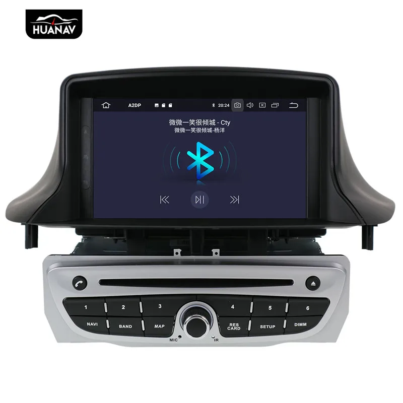 Автомобильный DVD плеер DSP Android 9 0 GPS навигация для Renault Megane 3 Fluence 2009 2015