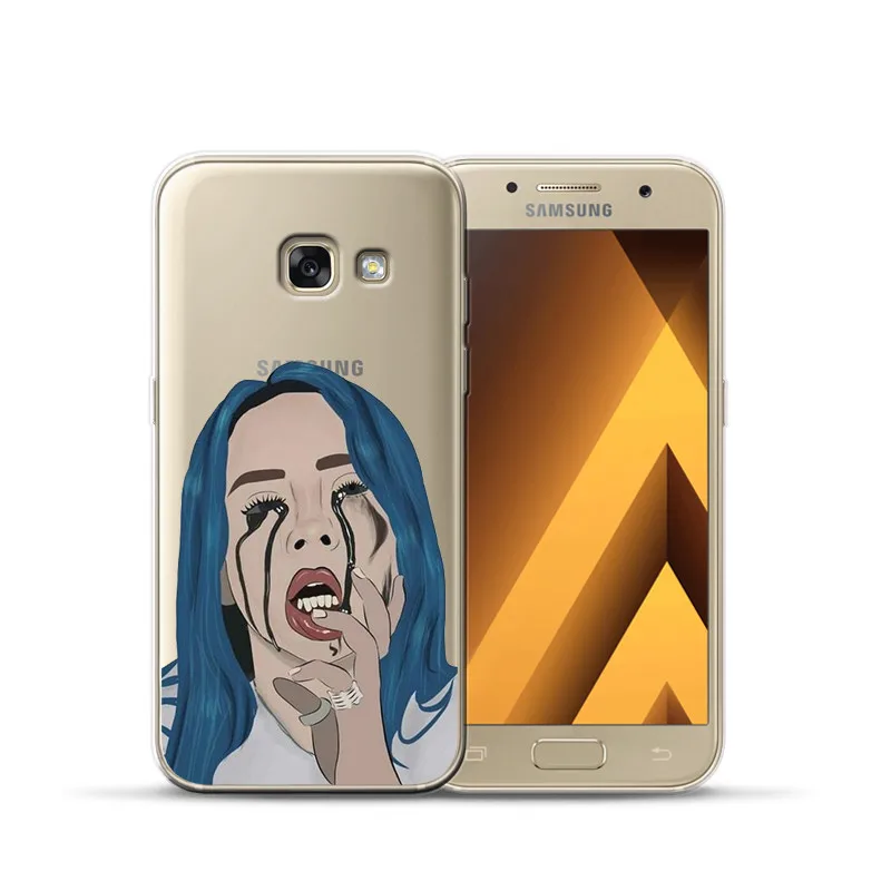 Billie eilish для samsung Galaxy A9 A8 A7 A6 A5 A3 A10 A30 A20 A50 A70 A60 A40 A20E крышка чехол Funda Coque Etui