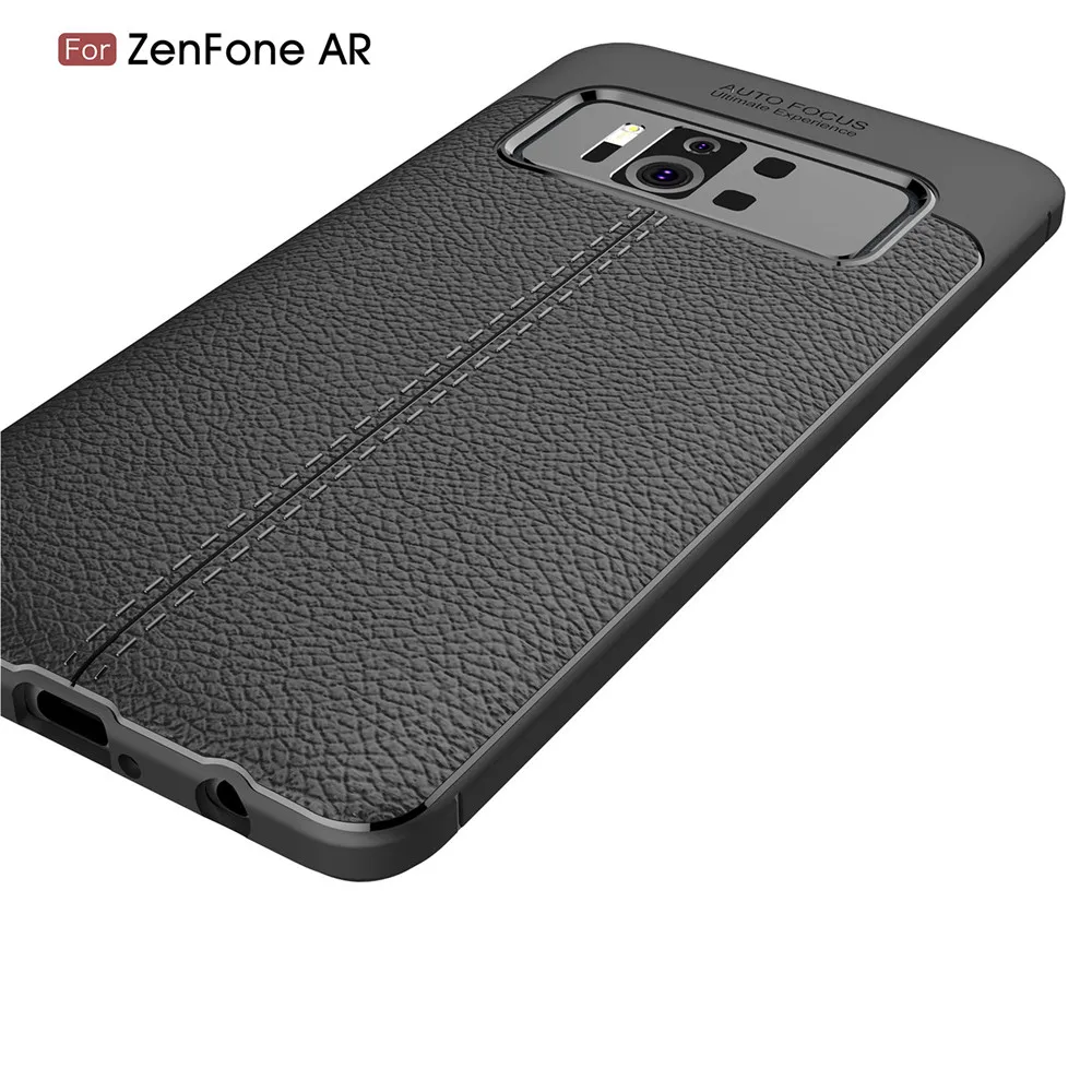 Для ASUS ZenFone AR ZS571KL мягкий матовый чехол с текстурой личи для |