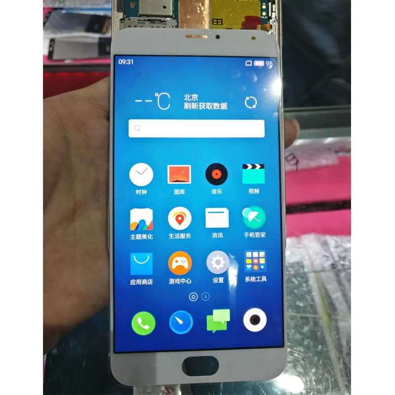 Протестированный черный/белый 5," для Meizu MX5 MTK6795 ЖК-дисплей+ сенсорный дигитайзер экран в сборе Замена инструменты