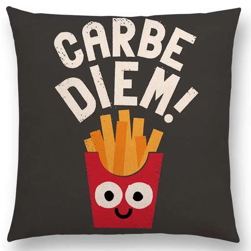 Горячая продажа Забавный мультфильм счастливый каждый день картофель фри