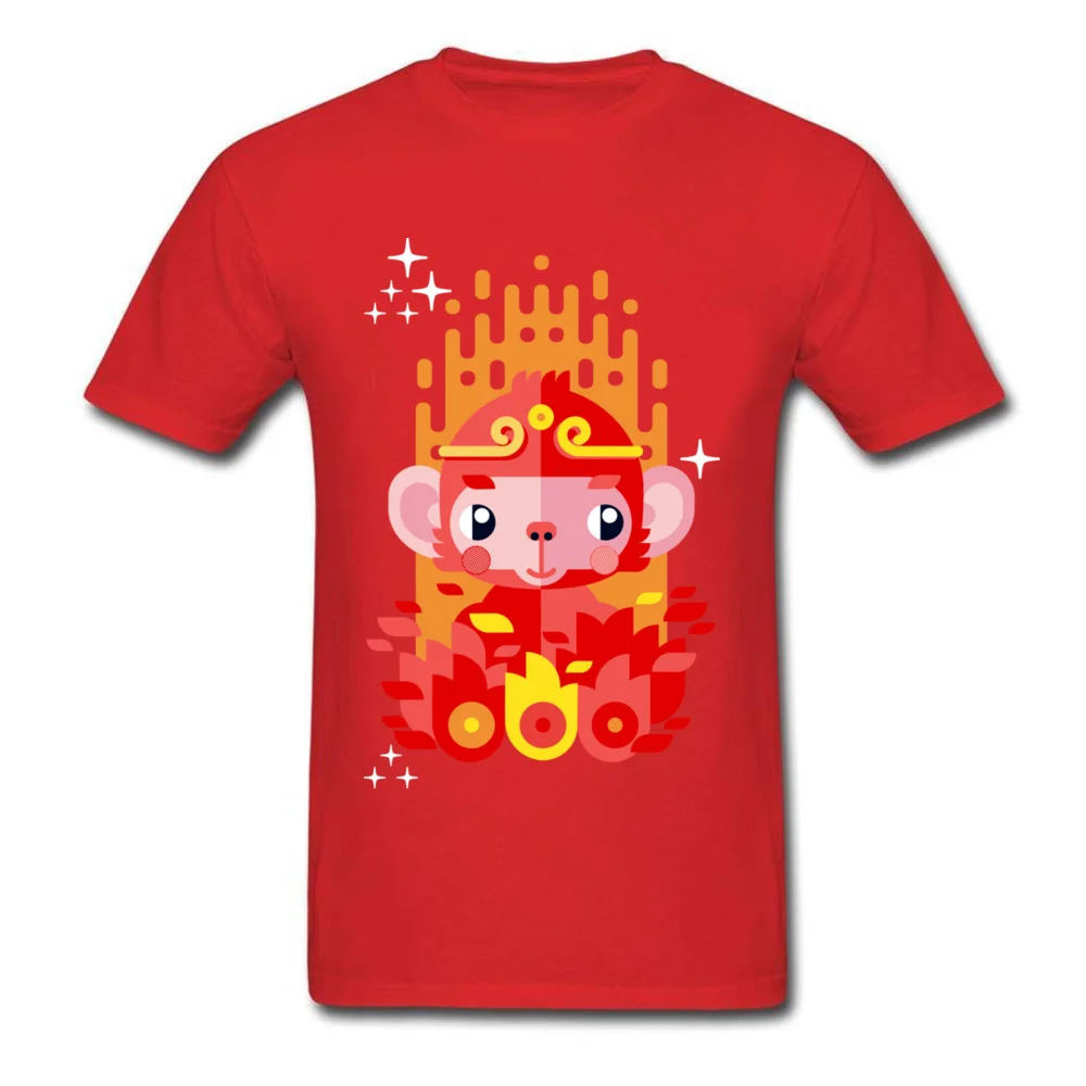 Мужские Классные черные футболки Fire Monkey King коллекция 2018 года футболка с героями