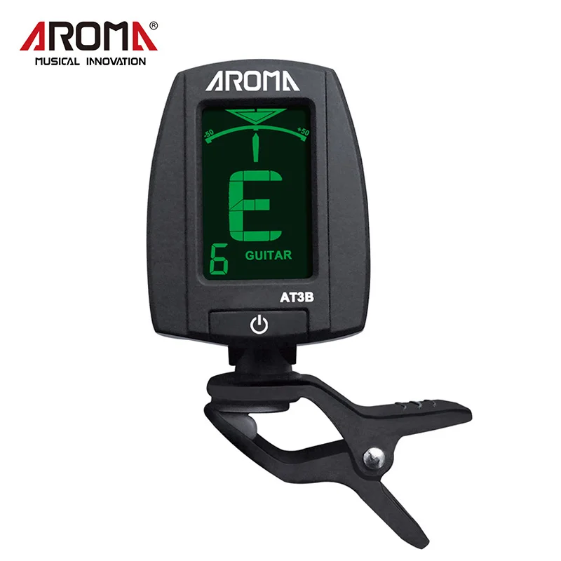 Aroma Tool Kit Guitar Bass Clip Chromatic Tuner AT3B + Quick Change Capo AC2 for 6-string Guitarra Parts Accessories | Спорт и
