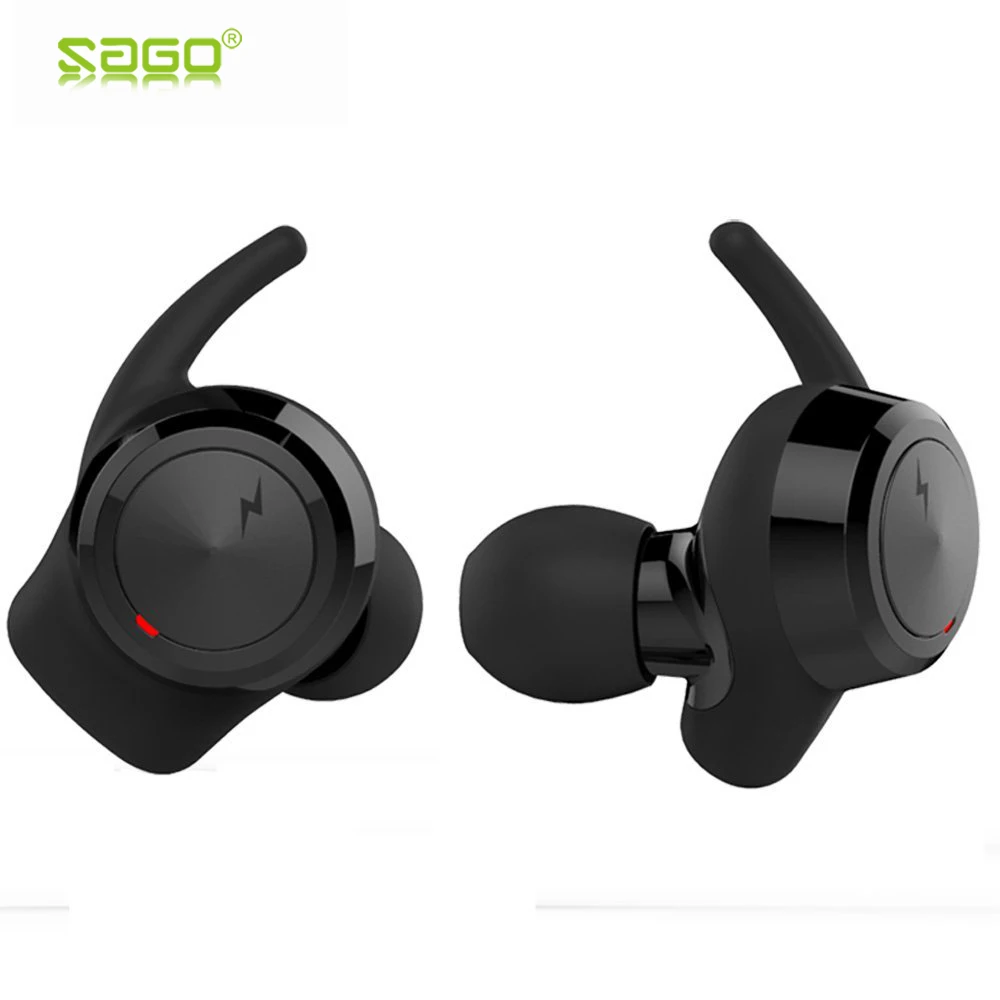 SAGO US 001 беспроводные Bluetooth наушники мини Спортивная гарнитура вкладыши для iphone
