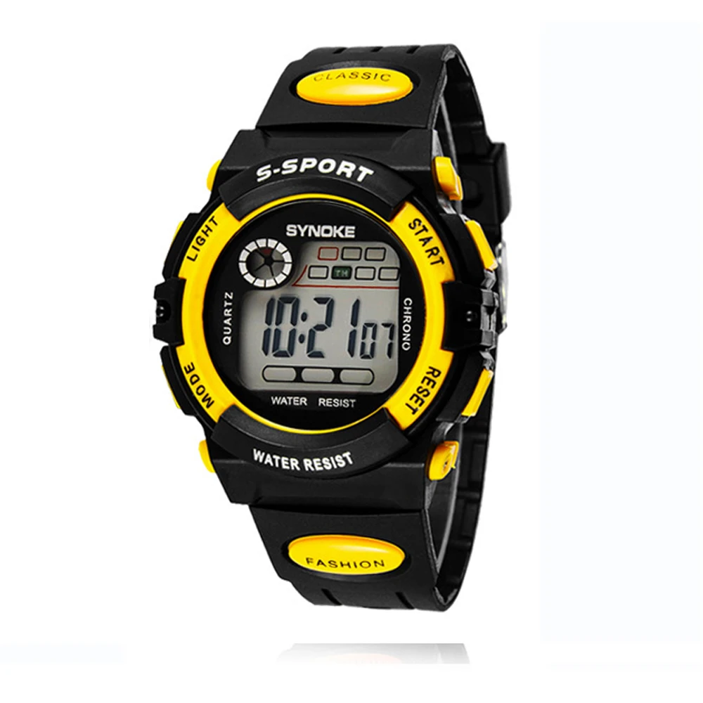 Детский светодиодный спортивный студенческий цифровой многофункциональный