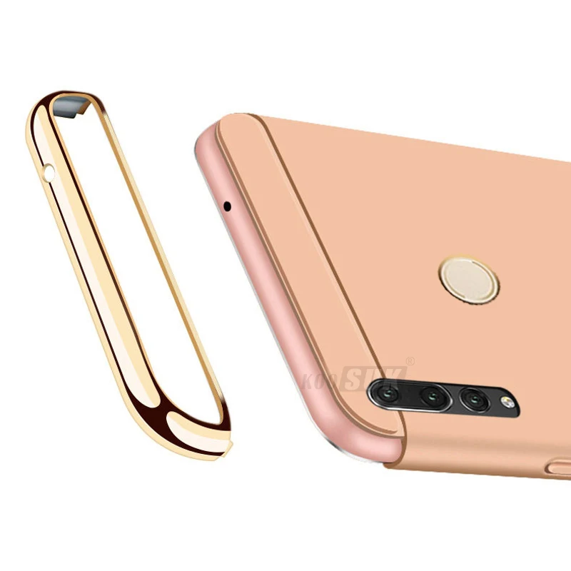 Чехол для Huawei Nova 4 5 5i 5T 6 7 7i 8 SE Pro PC жесткий пластиковый позолоченный Защитный