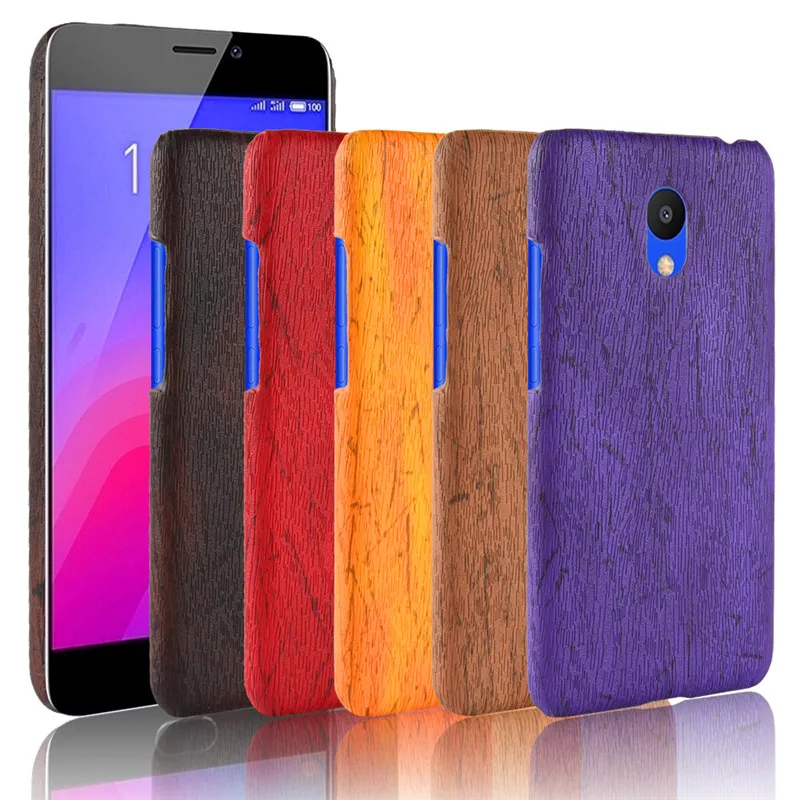 Чехол для Meizu M6 Mini Жесткий ПК с рисунком дерева + обложка на заднюю панель из