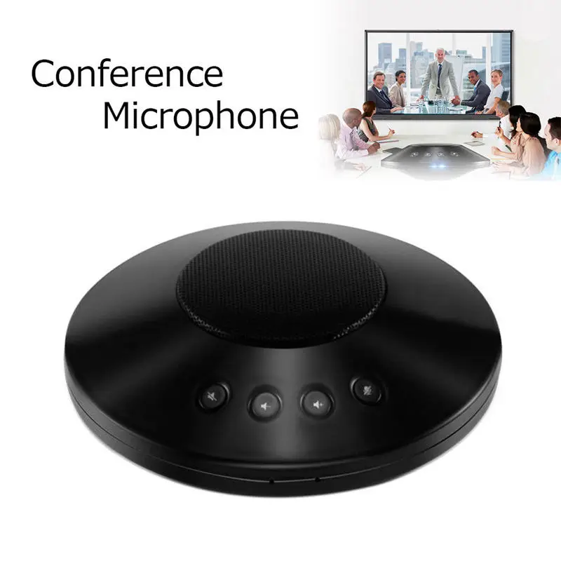 AABB 360 ° стерео всенаправленный микрофон видео конференц динамик Usb Plug And Play для