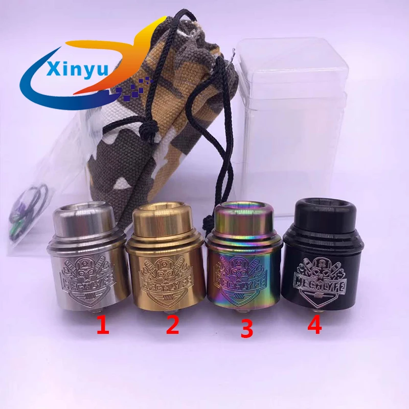 RDA /Mechlyfe/Vital/GEN 2 с широким отверстием и капельным наконечником 24 мм