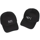 Новинка 2018, кепки с вышивкой PAPI MAMI, неструктурированная Регулируемая хлопковая бейсболка, кепка для вечеринки, кепка для папы, оптовая продажа