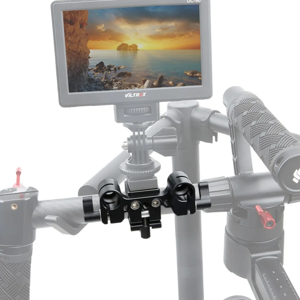 NICEYRIG 25 мм стержень зажим Rig для DJI Ronin M MX Freefly MOVI штативы стабилизатор 15 1/4 &quot3/8&quot