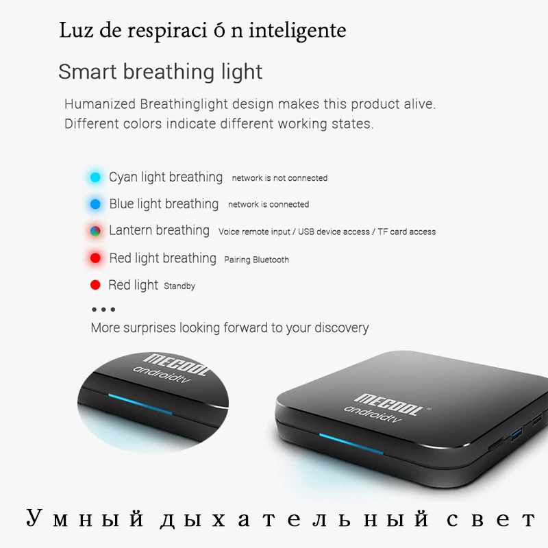 MECOOL KM9 PRO A tv Android tv Google Сертифицированный Android 9,0 tv Box 4 ГБ 32 ГБ Amlogic S905X2 4K 5G Dual Wifi BT4.0 PK KM3