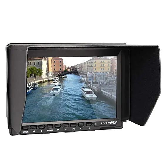 Kaufen Feelworld FW759 7 Zoll Ultra HD 1280x800 IPS Bildschirm Kamera Feld Monitor Für BMPCC Mit 11