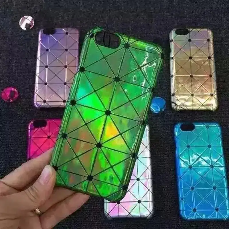 Мода марка алмаз Issey Miyake чехол для iphone6 6 s плюс splus тпу мягкие полосы задняя