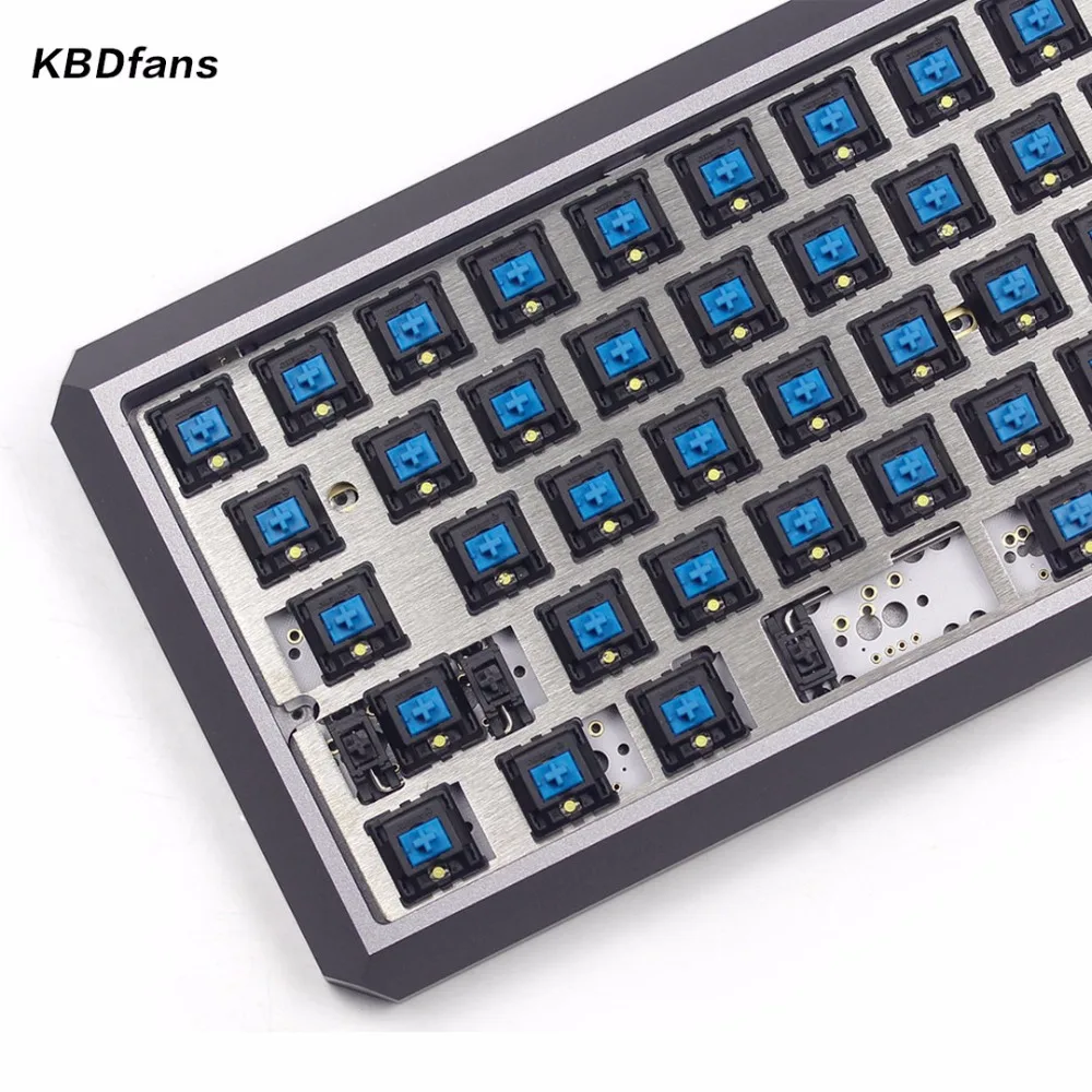 KBDfans полностью собранная 5 градусов механическая клавиатура cherry swich box