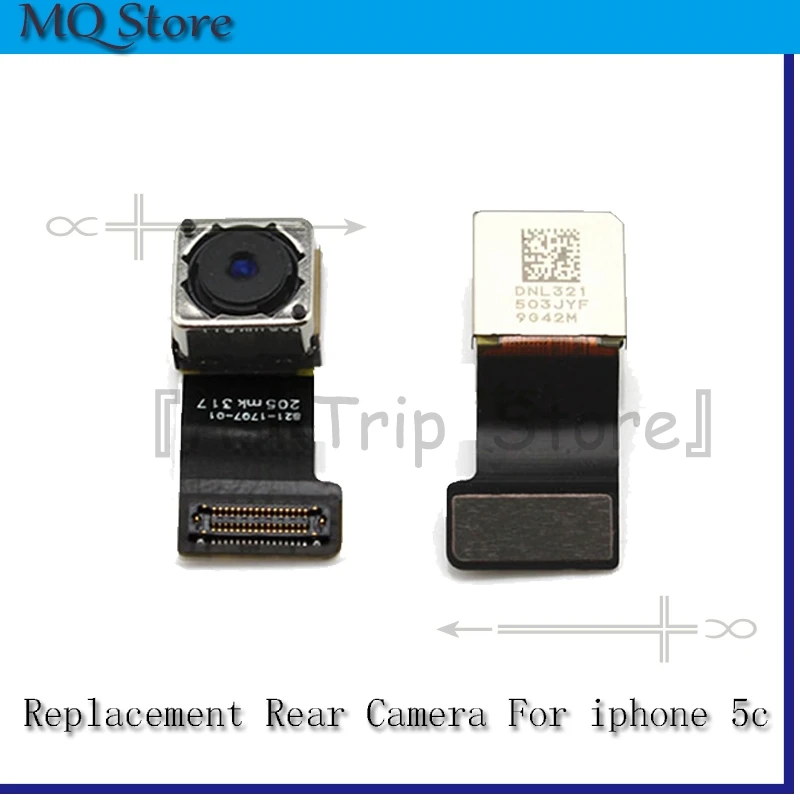 100% новая задняя основная камера гибкий модуль для iPhone 4 4S 5 5S 5C 6S 6 Plus Высокое
