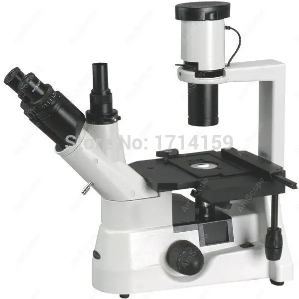Перевернутый Микроскоп-AmScope поставки 40x-800x дальний план оптический биологический