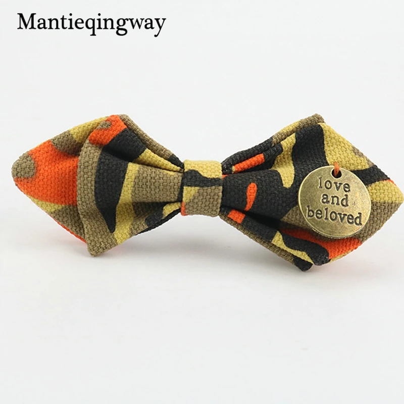 Mantieqingway модные галстуки бабочки для мальчиков регулируемые Детские тонкая