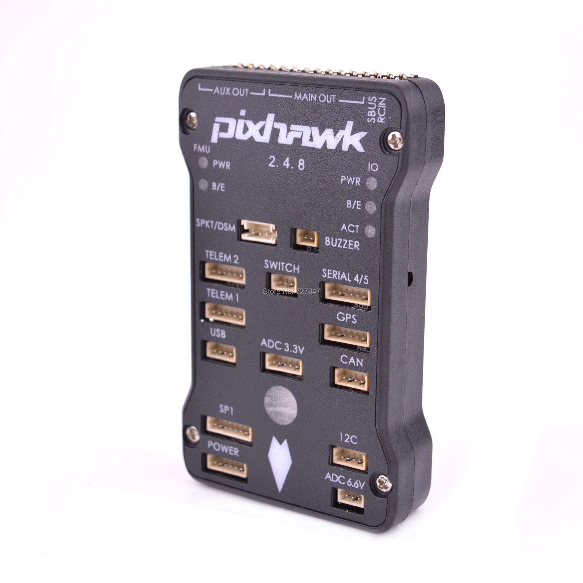 Новый Pixhawk PIX 2.4.8 32 бит PX4 Контроллер полета 433 Телеметрия M8N gps + Minim OSD PM