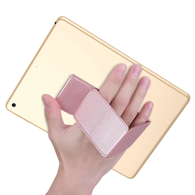Универсальная подставка для планшета на Android, подставка для планшета, ручная поддержка, портативная полиуретановая подставка, Ультра тонкая, сложенная, для iPad, многоугольная