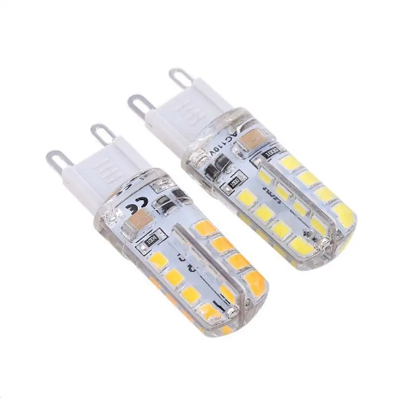 G9 светодиодный 7 Вт 9 12 15 AC220V светильник лампы SMD 3014 g9 заменить 30/Лампа заменяющая