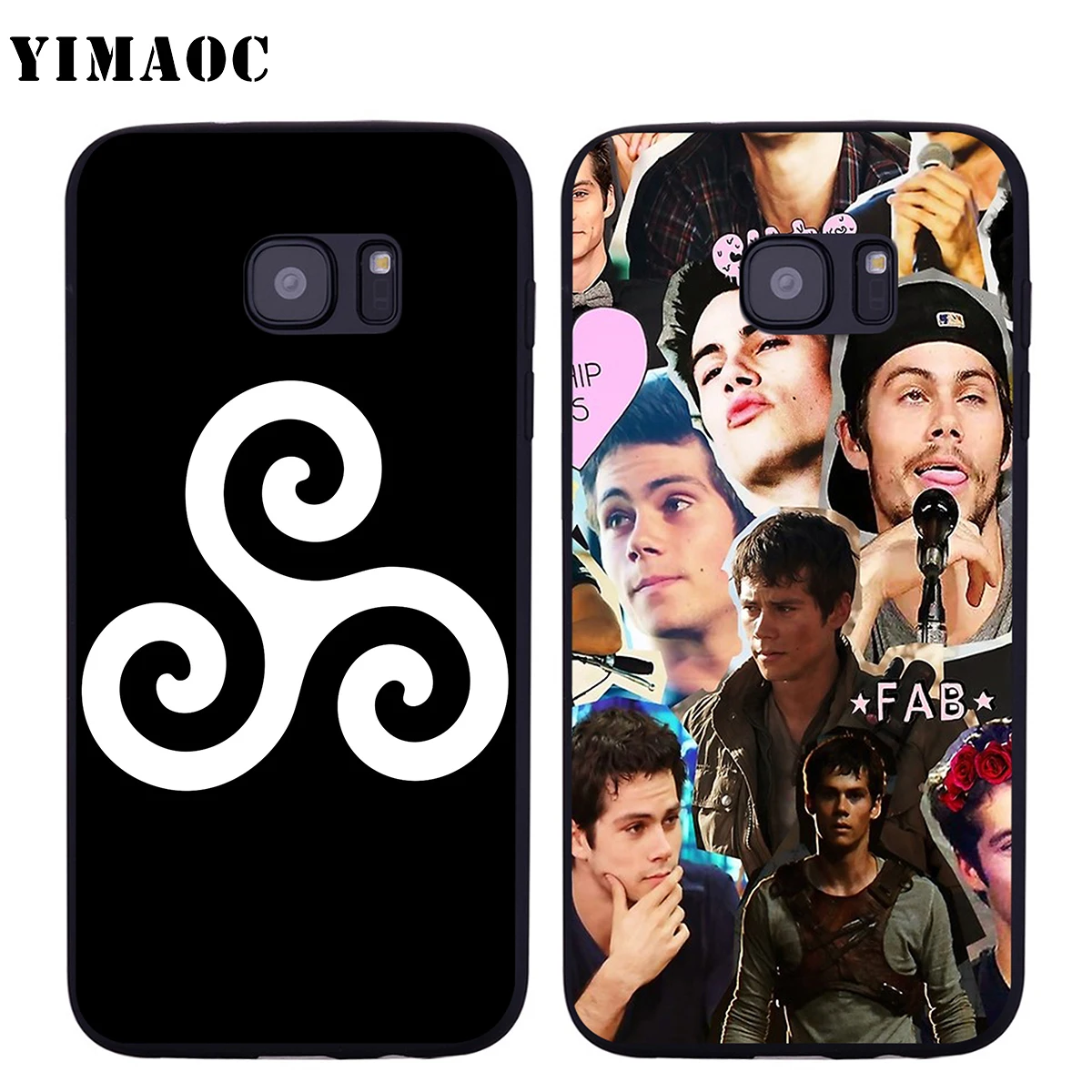 Мягкий силиконовый чехол YIMAOC для Samsung Galaxy S6 S7 Edge S8 S9 Plus A3 A5 A6 Note 8 9|Бамперы| |