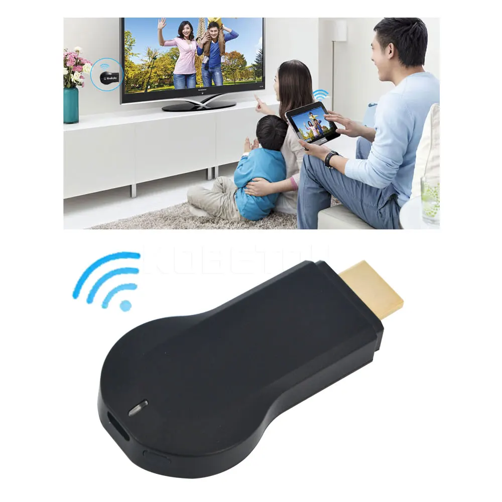Kebidumei M2 для DLNA Air Paly WIFI ключ медиаплеера iOS Android 1080P Smart TV Stick Новинка|SmartTV-стики и