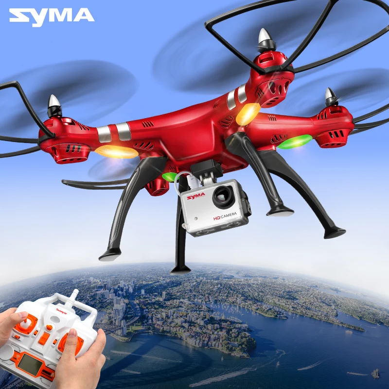 Фото Оригинальный SYMA X8HG дрона с дистанционным управлением 8MP HD Пиксели Вертолет