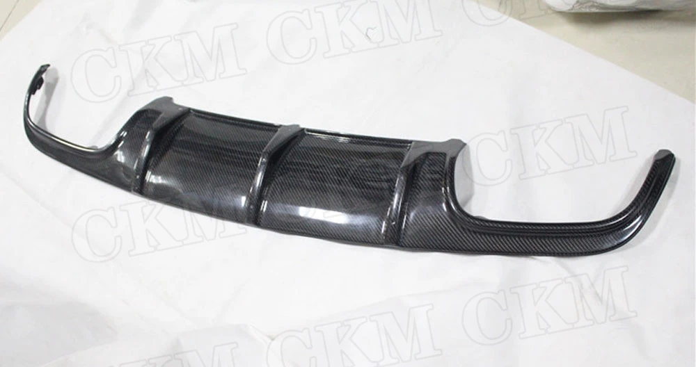 Задний диффузор для губ из углеродного волокна для Mercedes Benz C Class W204 C63 AMG 2008 2009 2010 2011 FRP автомобильный бампер
