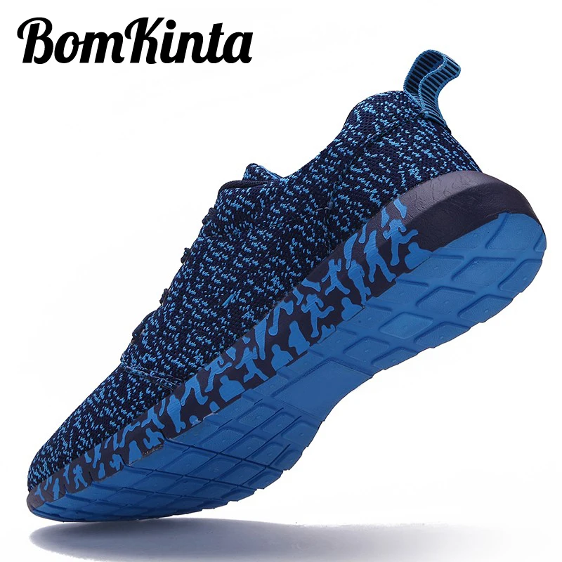 Bomkinta Hot Sale Tenis Casual Shoes Men Plus Size 35-47 Woven Camouflage Footwear For Male Breathable Sneakers | Обувь