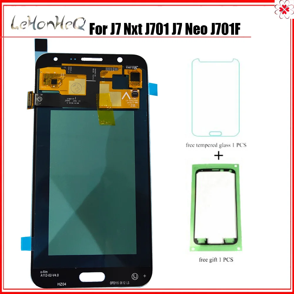 Для samsung J7 Neo J701 amoled ЖК-дисплей для Galaxy Nxt J701F сенсорный экран дигитайзер сборка |