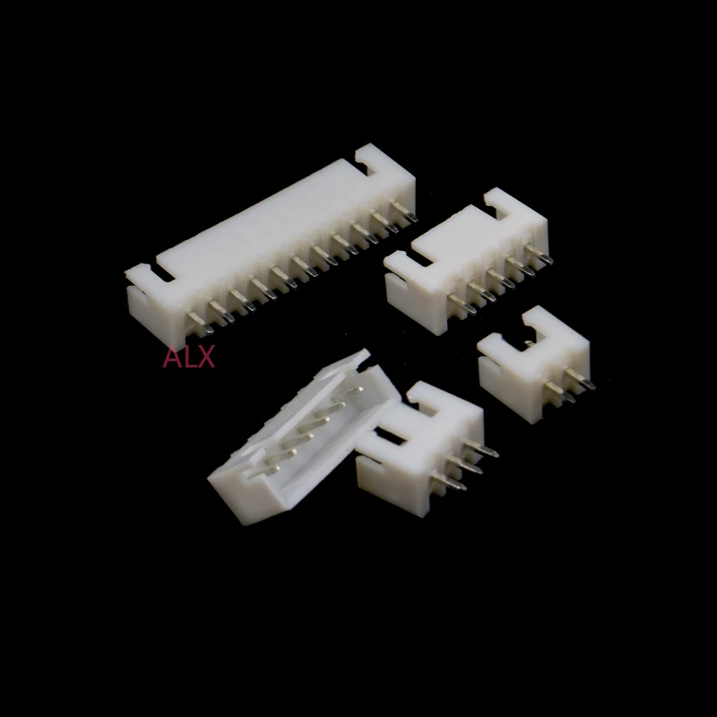 50 шт. XH2.54 разъем 2 54 мм Шаг штыревой 2P/3P/4P/5P/6P/7P/8P/9P/10P/11P/12P прямая игла для печатной
