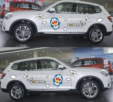 Автомобильные наклейки Doraemon cat A dream автомобильные Мультяшные аниме защита от