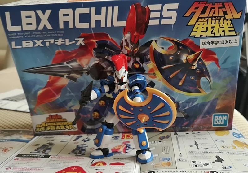 WSTXBD оригинальные фигурные игрушки BANDAI WARS LBX 001 Ахиллес комплект моделей|Игровые