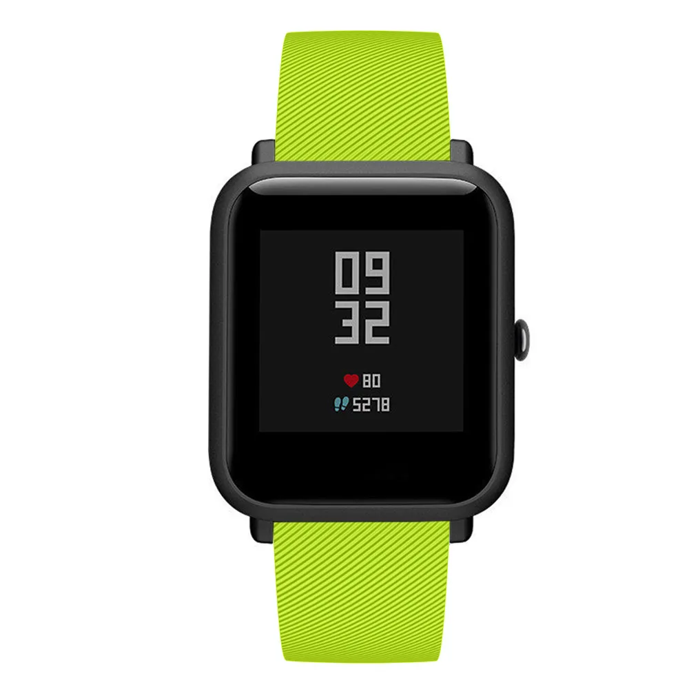 Стильный ремешок на запястье для Amazfit спортивный сменный Браслет легкий для Xiaomi Huami Amazfit Bip Молодежные часы аксессуар L0522