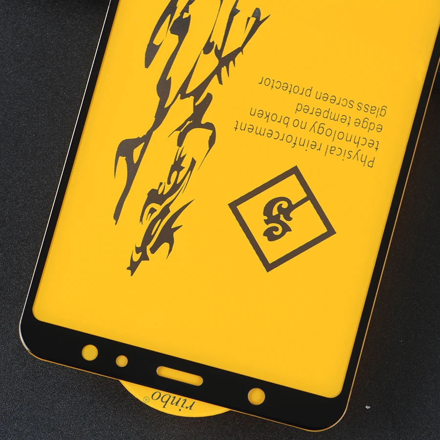 WOLFPSYCH 6D полное покрытие закаленное Стекло на для samsung Galaxy A6 плюс 2018 полный клей