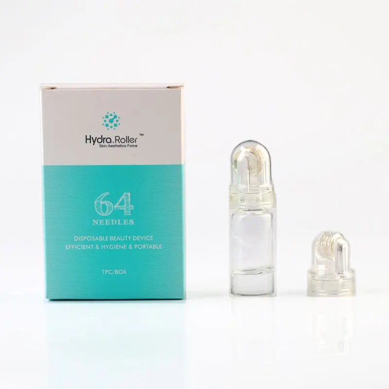64 золотые титановые наконечники дермальный наполнитель Игла Micro Hydra ролик для