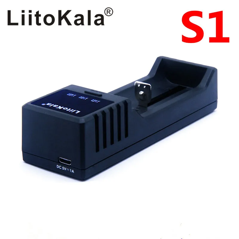 Зарядное устройство LiitoKala для аккумуляторов 18650 перезаряжаемое Ni-MH зарядное 26650