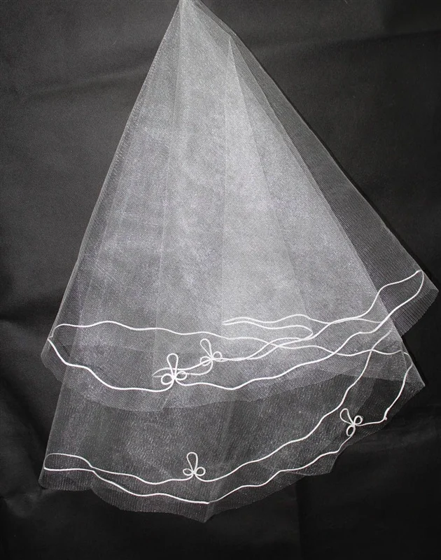

120CM One Layers Bridal Tulle Veils Ivory White for Wedding Events Online