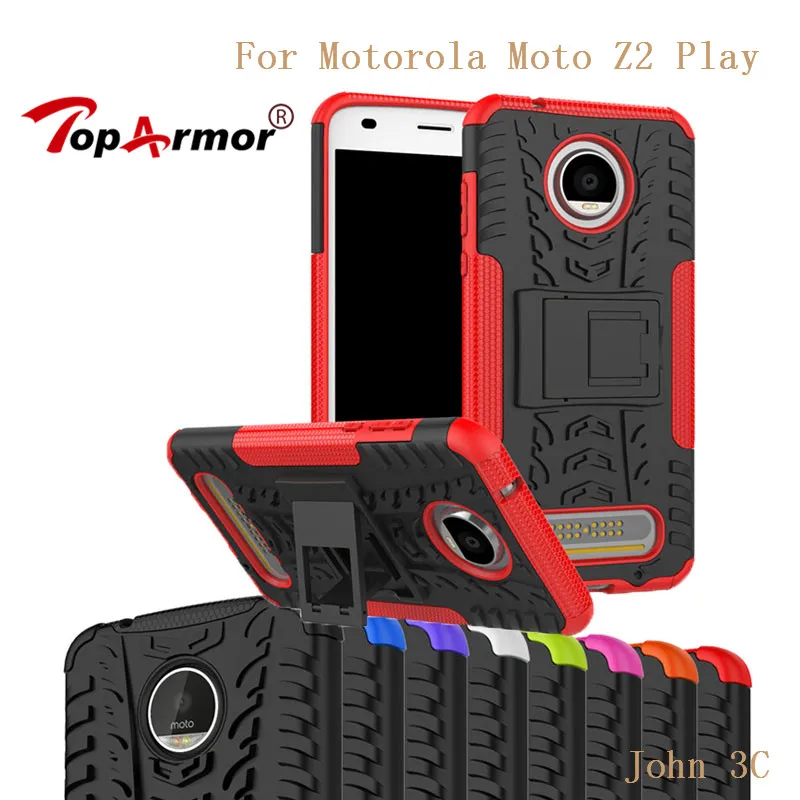 Противоударный чехол TopArmor для Motorola Moto C CPlus E3 E4 E4Plus G4 G4Play G5 G5Plus G5S M X4 Z ZPlay Z2 Play Force Capa |