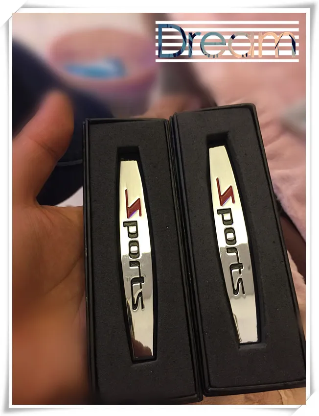 2 шт 3D Металлическая Автомобильная наклейка боковая эмблема значок для SsangYong Actyon