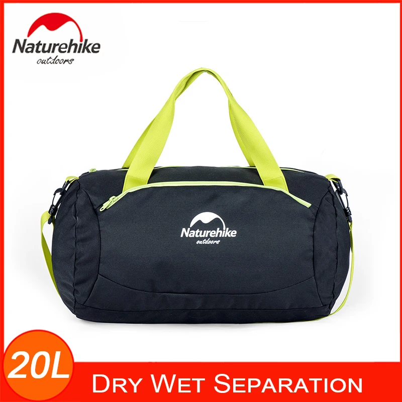 Naturehike 20L сумка для плавания с Сухой Влажной передачей разделенная