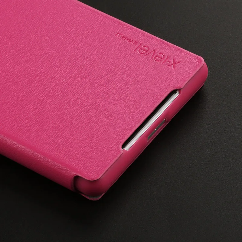 X-Level кожаный флип-чехол для sony Xperia Z2 ультра тонкий роскошный чехол-подставка