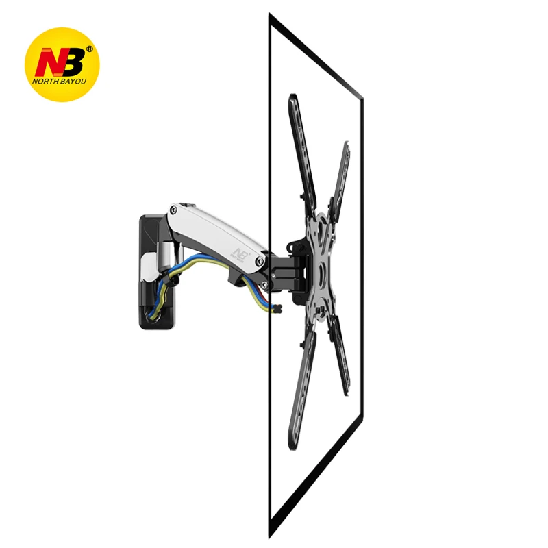 NB F450 газовая пружина 40 &quot-50&quot LED LCD телевизор настенное крепление полное Движение