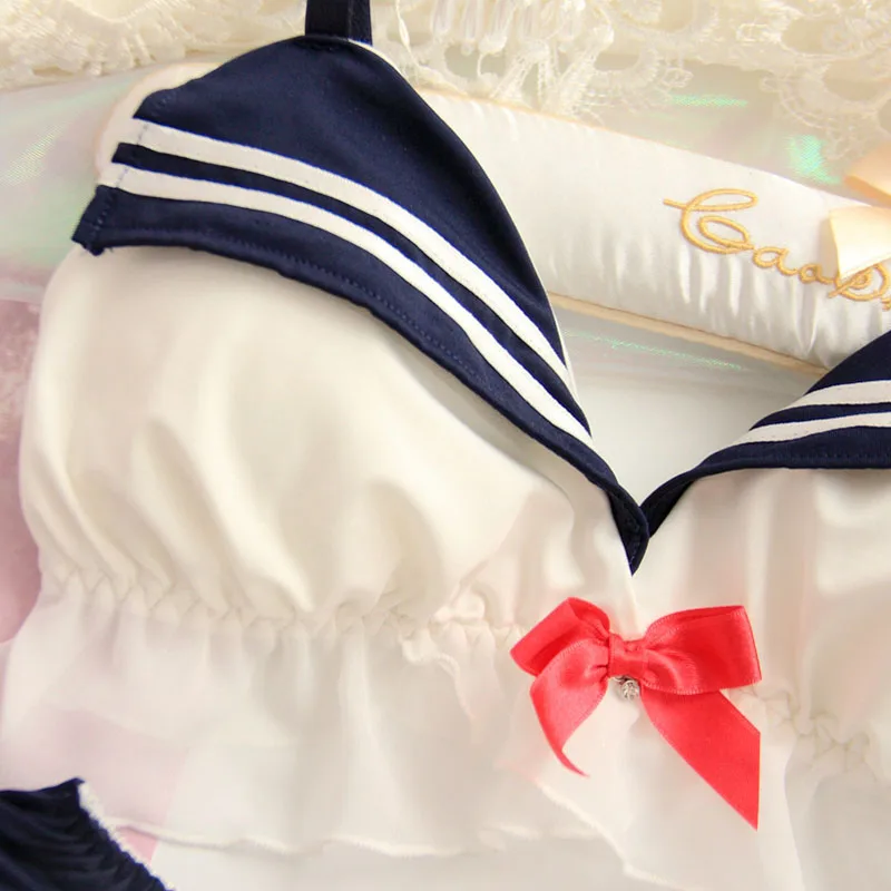 Японский костюм моряка из аниме cos для девочек бойцов бюстгальтер без стальных
