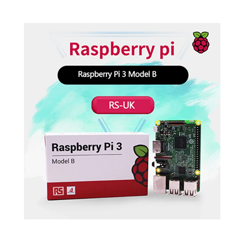 Aokin Element 14/RS Raspberry Pi 3 Model B+/Модель B материнская плата с Wi-Fi и Bluetooth Raspberry Pi компьютерная плата - Комплект: Комплект 1