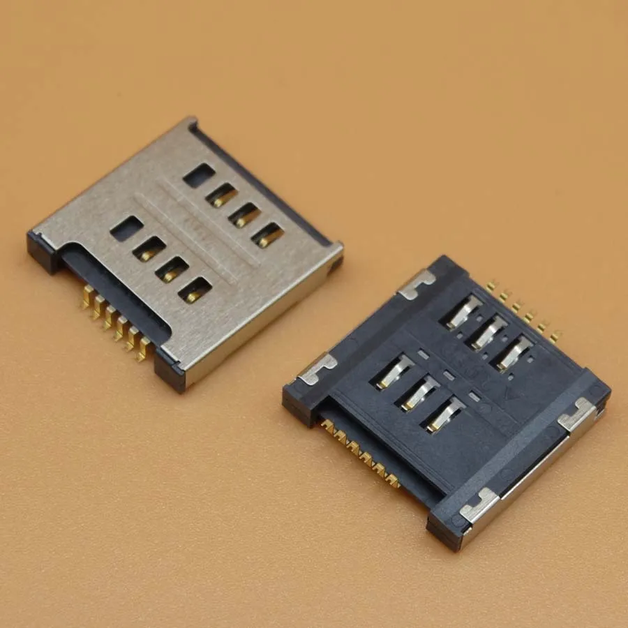 Гнездо для SIM карты LG E615 E715 P715 E455 Optimus L7 II P716 лоток двух sim карт 100 шт./лот|Шлейфы