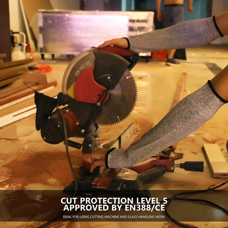 Новая Серая Защитная термостойкая повязка на руку перчатки для защиты рабочего