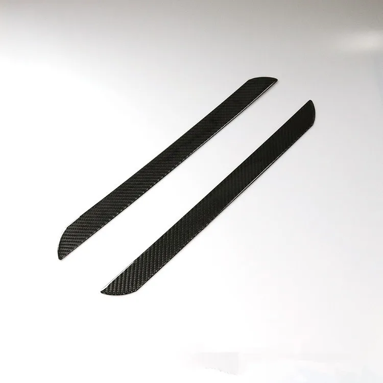 

2Pcs Car Sticker Carbon Fiber Door Step Sill Anti Scratch Cover Scuff Plates Protect Trim Guard Fit For VW Audi Amg Ford Hyundai